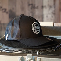 Centreforce CF35 Black Trucker Cap