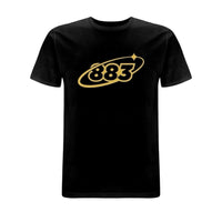 Black Centreforce 883 Orbit T-shirt - featuring a large 883 Orbit logo on the front.