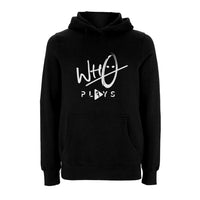 Official Who Plays Logo Hoody - Black