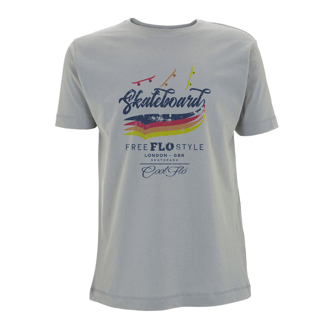 Free Flo Skateboards - Cool Flo sport grey t-shirt