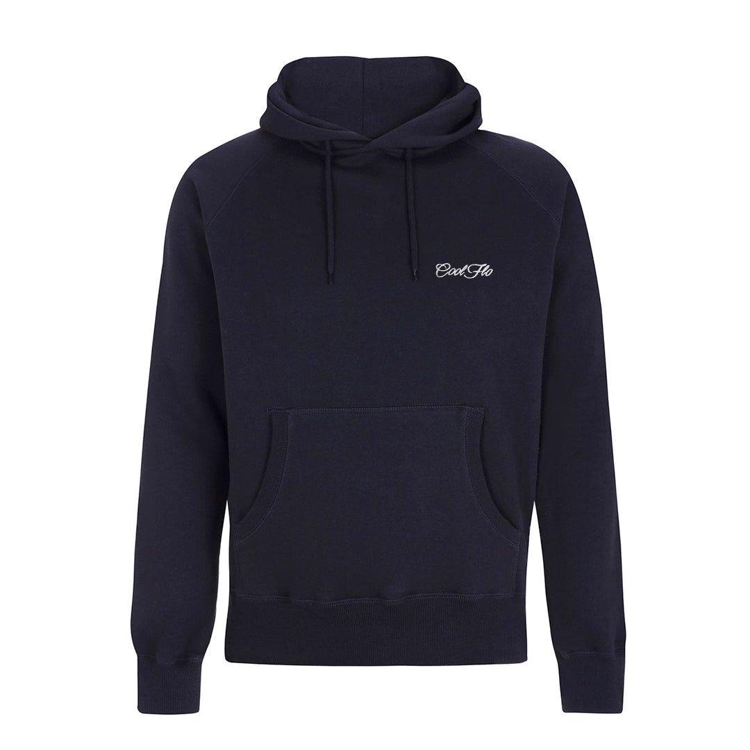Cool Flo Mini Script Navy hoody