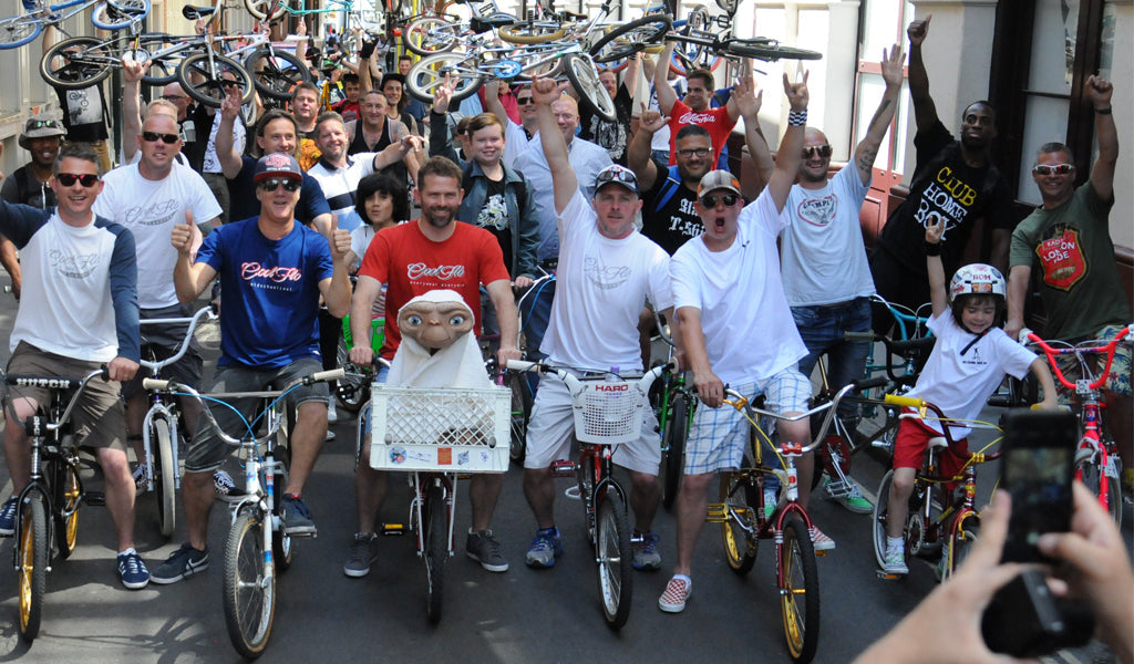 Cool Flo London BMX ride-out with freestyle legend, Bob Haro (and ET!).