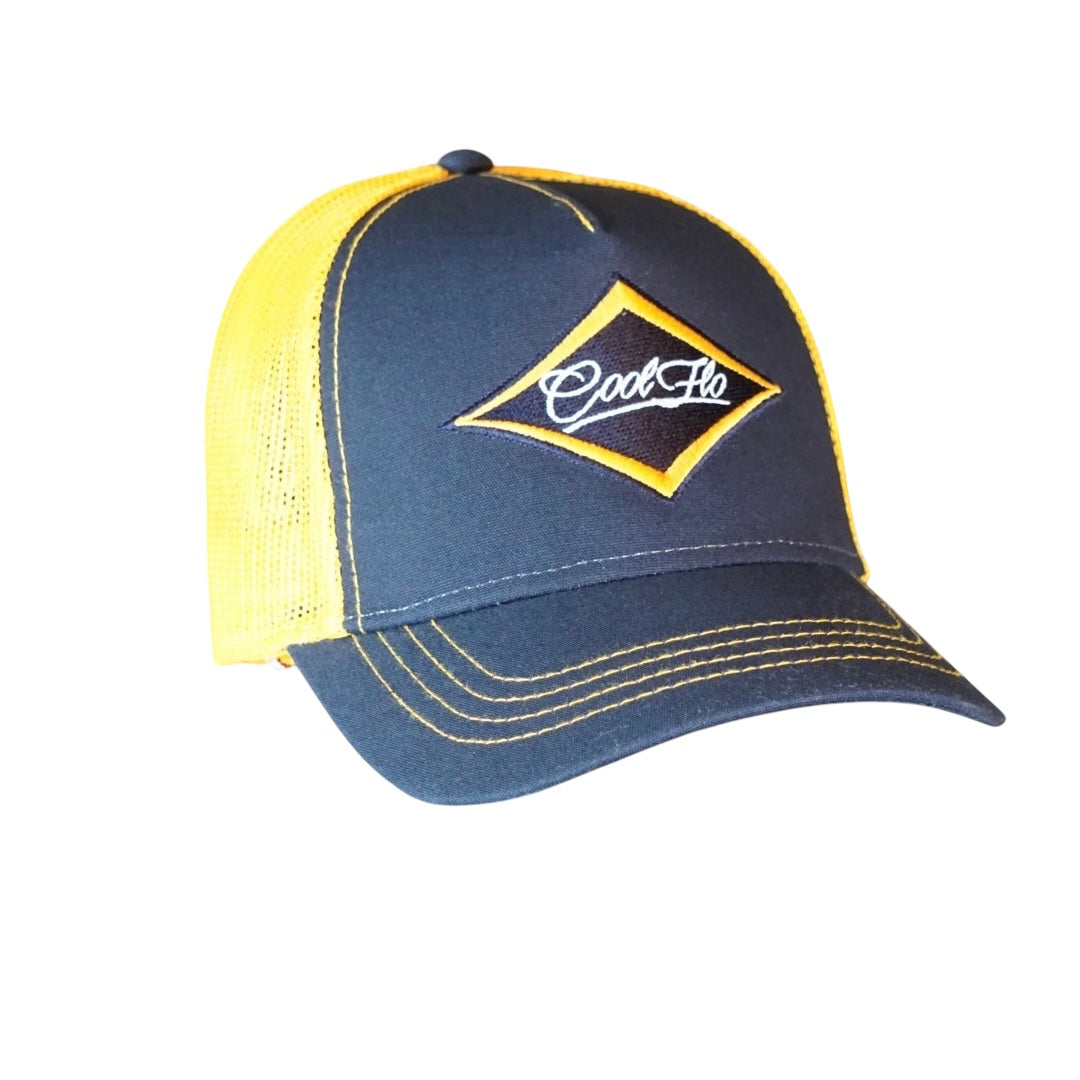 Diamond Navy Two-tone Trucker Cap