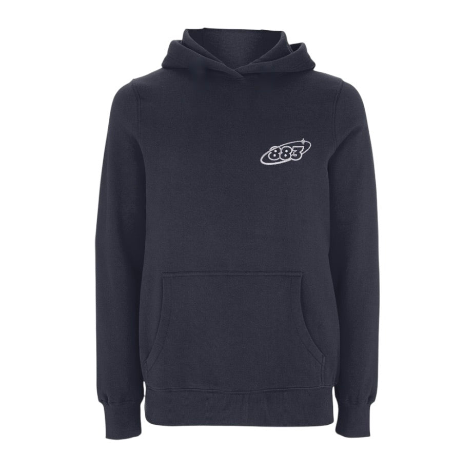 883 Orbit Embroidered Hoody - Navy