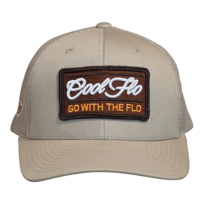 Cool Flo Go With The Flo Trucker Cap - Khaki
