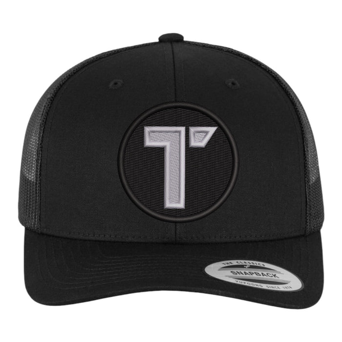 Tenacious Circle 'T' Trucker - Black