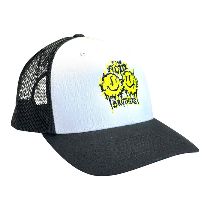 The Acid Brothers Contrast Trucker - Black/White