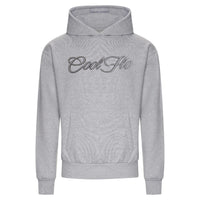 Cool Flo Embroidered 3D Script Hoody - Grey