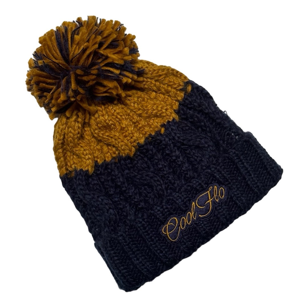 Chamonix Bobble - Navy/Mustard