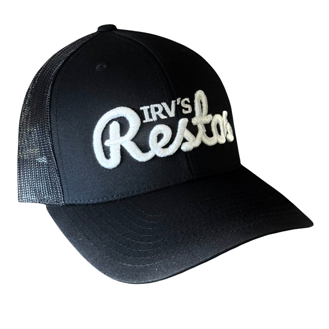 IRV's Restos Trucker Cap - Black