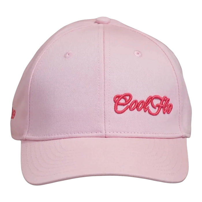 Cool Flo 3D Mini Script Baseball Cap - Pink