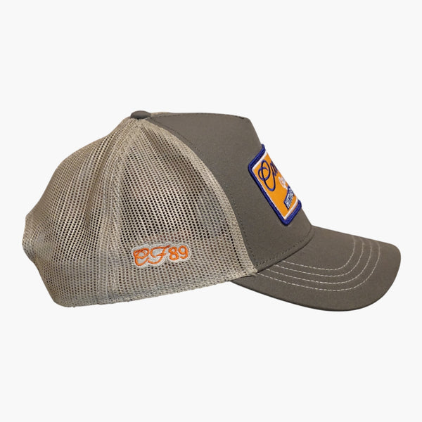 Cool Flo Hitting The Road Trucker Cap - Olive/Khaki