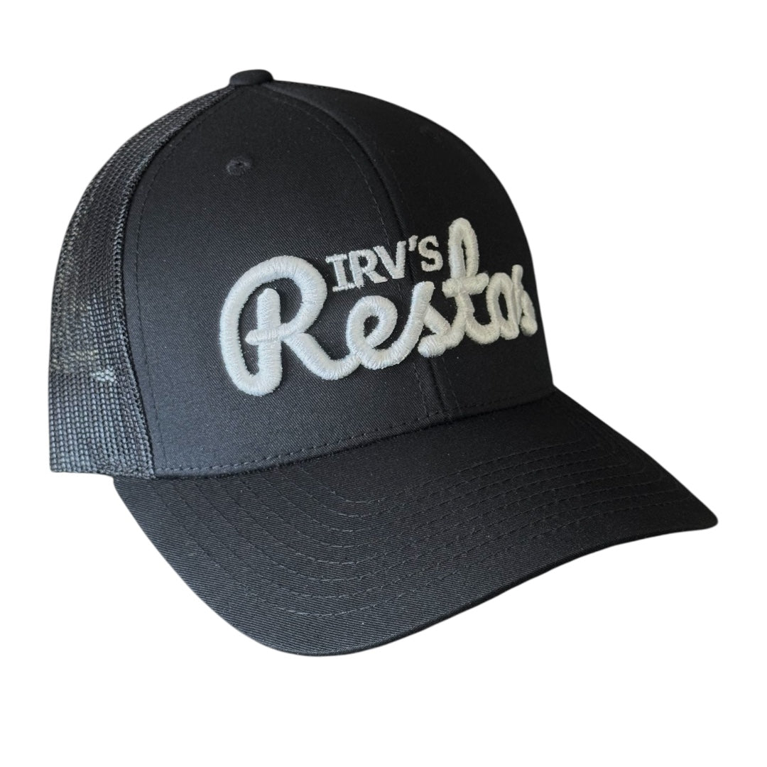 IRV's Restos Trucker Cap - Black
