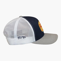 Cool Flo Originals Trucker Cap - Navy/Grey/White