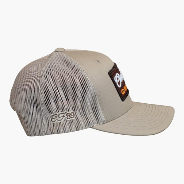 Cool Flo Go With The Flo Trucker Cap - Khaki
