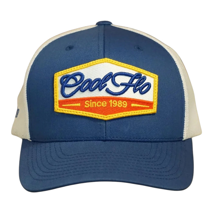 Cool Flo Since 89 Trucker Cap - Blue/White