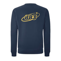 883 Orbit Double Print Sweatshirt - Navy Blue