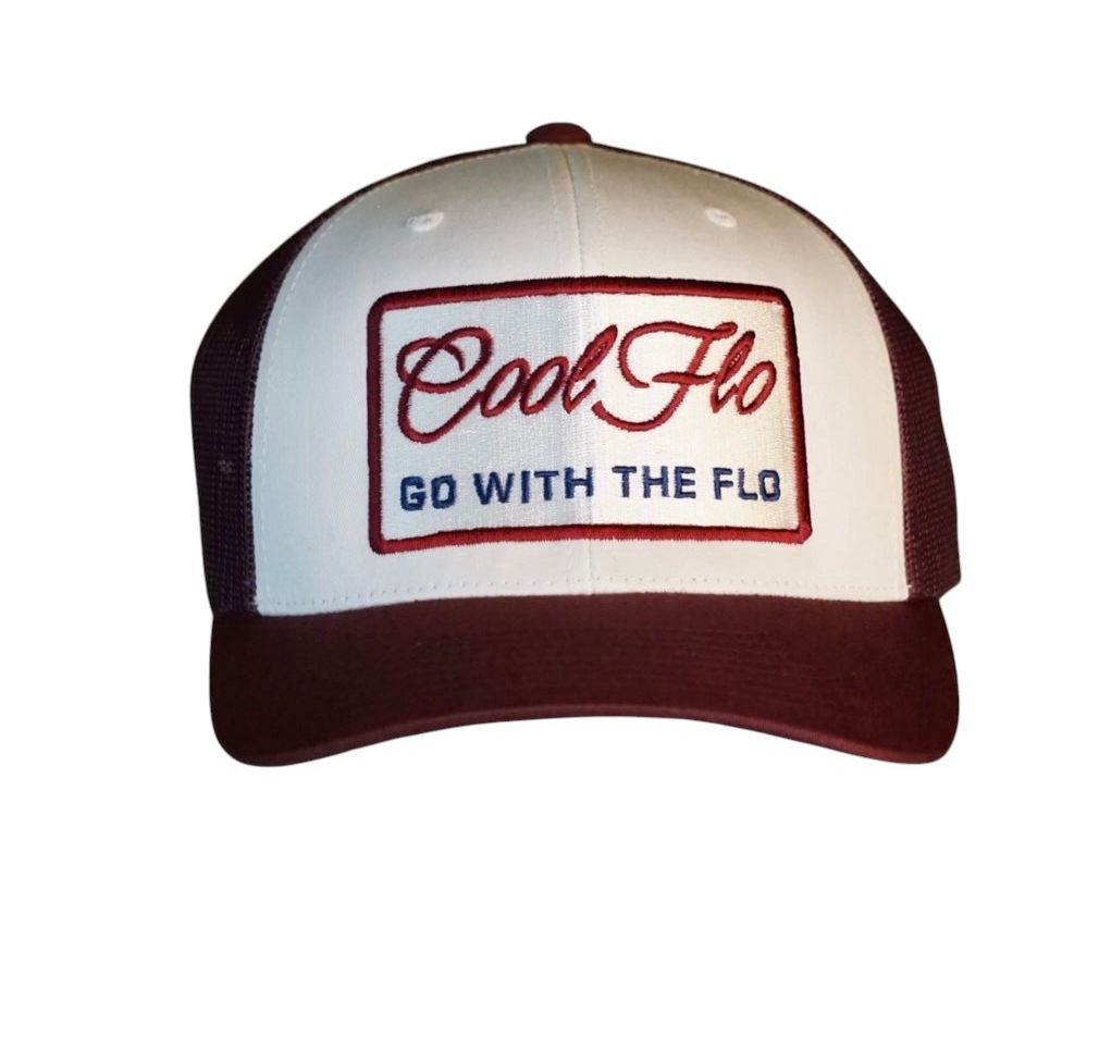 Go With The Flo Contrast Trucker Cap