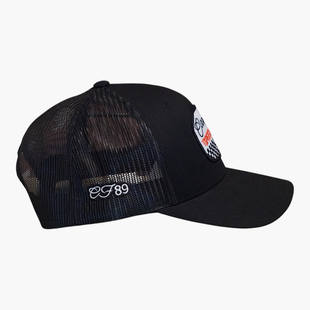 Cool Flo Speed Shop Trucker Cap - Black