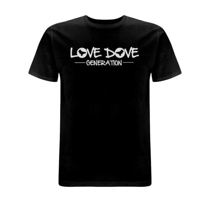 Love Dove Classic Black T-shirt