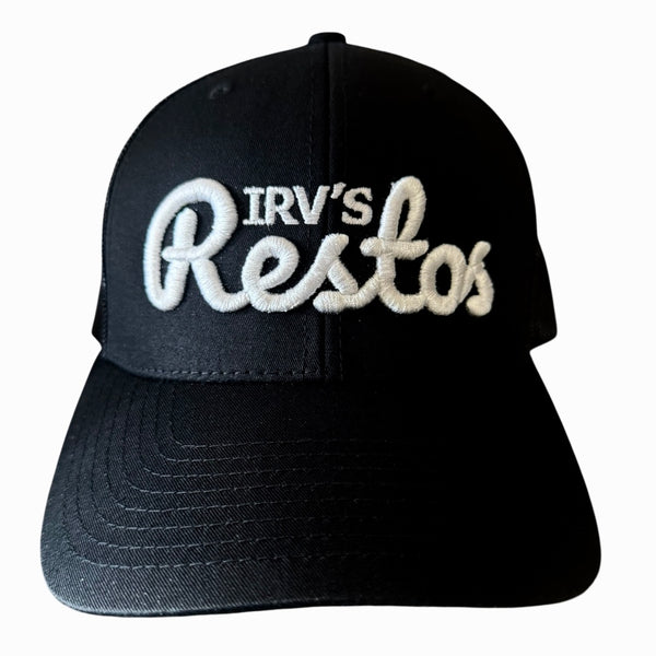 IRV's Restos Trucker Cap - Black