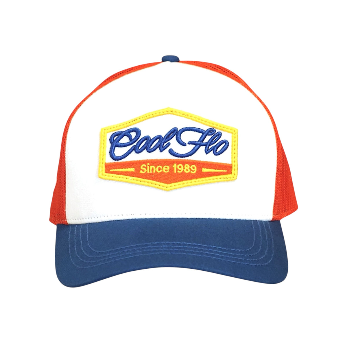 Cool Flo Since 89 Trucker Cap - Red/White/Blue
