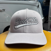 Cool Flo Swoosh Trucker Cap - Silver/Silver