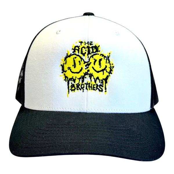 The Acid Brothers Contrast Trucker - Black/White