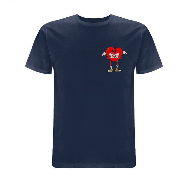 Centreforce special edition 'That's the Way Love is' navy tee-shirt with logo on the back and front