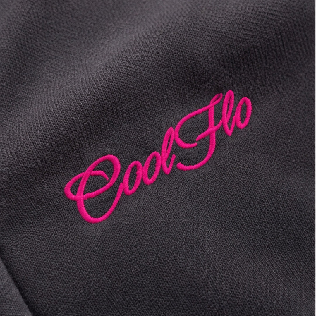 Cool Flo Mini Script Zip Hoody
