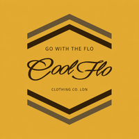 Cool Flo Go With The Flo ochre sweatshirt with two-tone brown chest print design- rollover image
