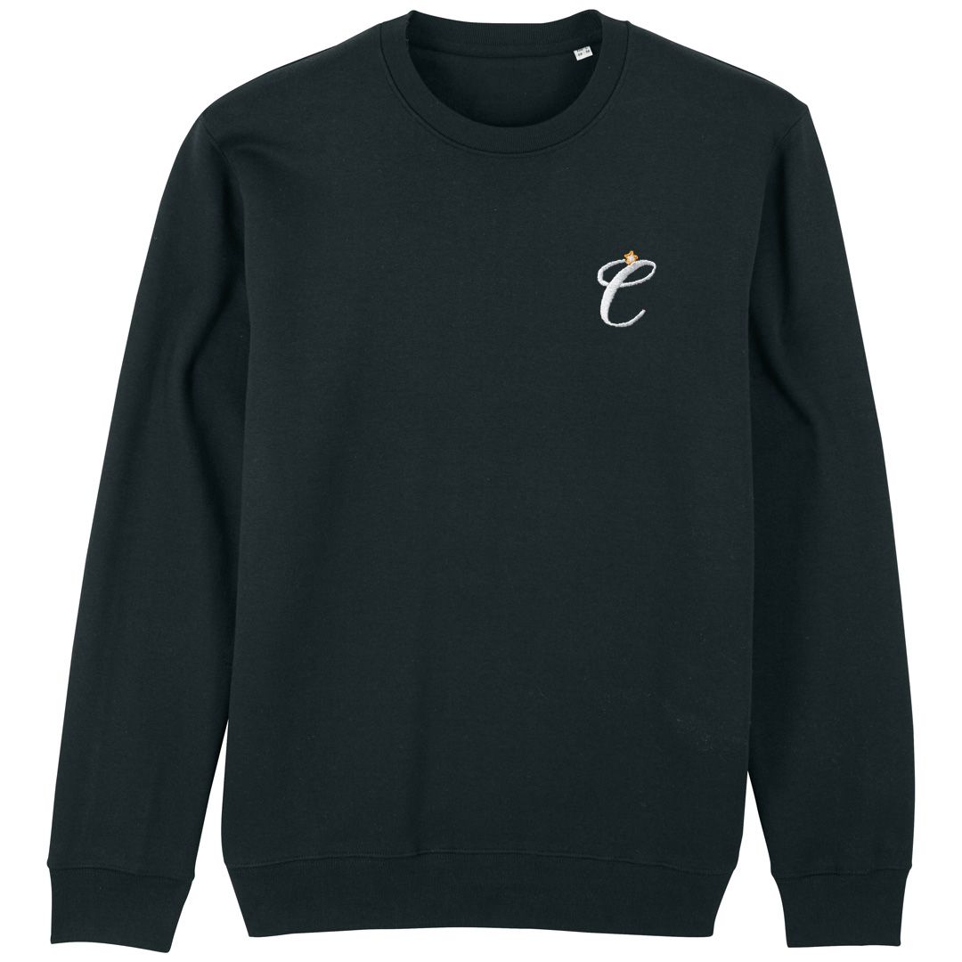 Clockwork Orange black sweatshirt
with embroidered Clockwork Orange logo