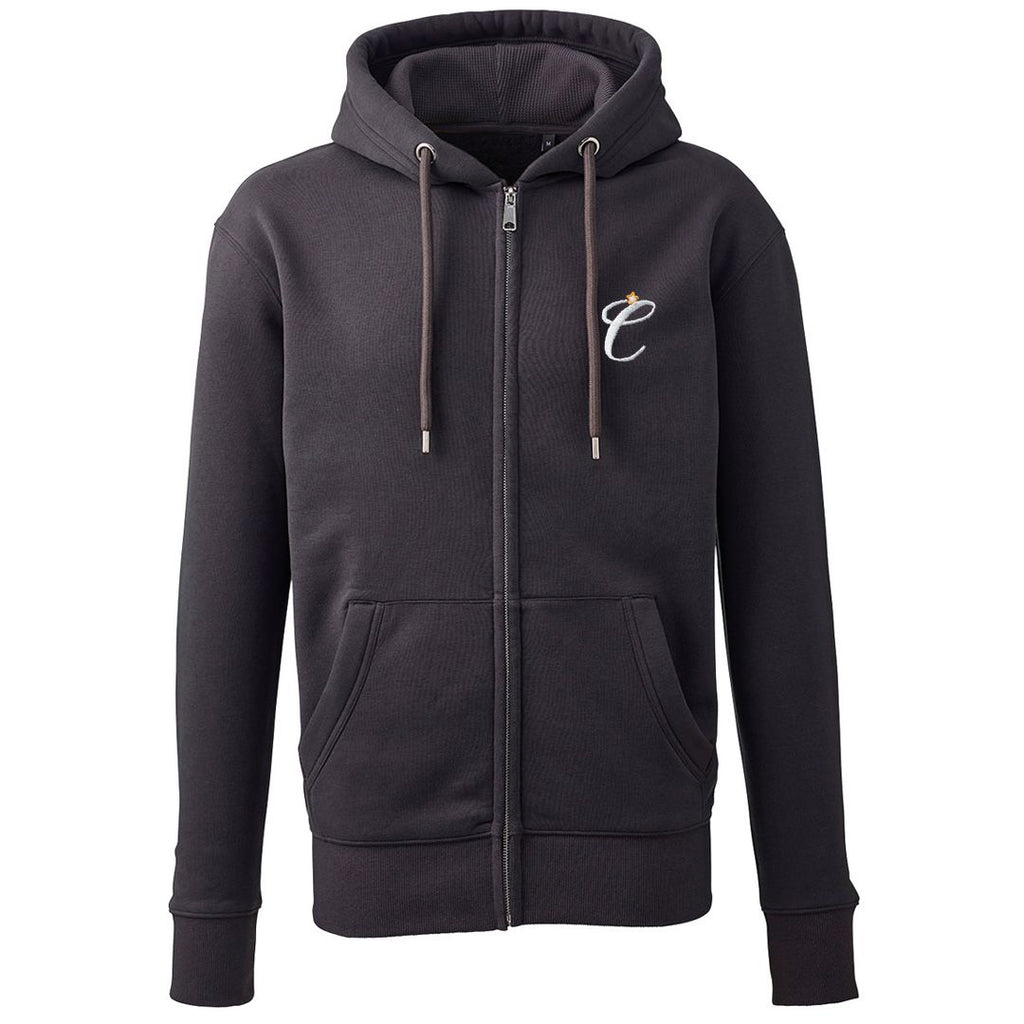 Clockwork Orange Zip Hoody - Charcoal – Cool Flo