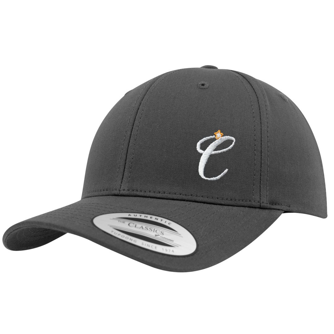 Clockwork Orange dark grey baseball cap with embroidered Clockwork Orange logo