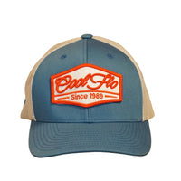 Cool Flo Since 1989 Trucker Cap – Blue/Silver