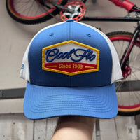 Cool Flo Since 89 Trucker Cap - Blue/White