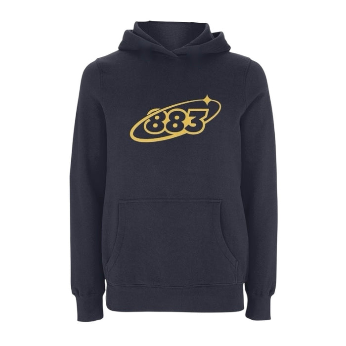 883 Orbit Logo Hoody - Navy Blue - Cool Flo