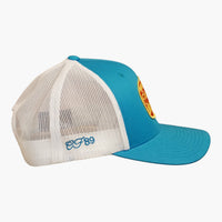 Cool Flo Originals Trucker Cap - Turquoise/White