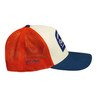 Cool Flo Freestyle Rides 89 Trucker Cap - Red/White/Blue