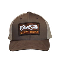 Cool Flo Go With The Flo Trucker Cap - Brown/Khaki