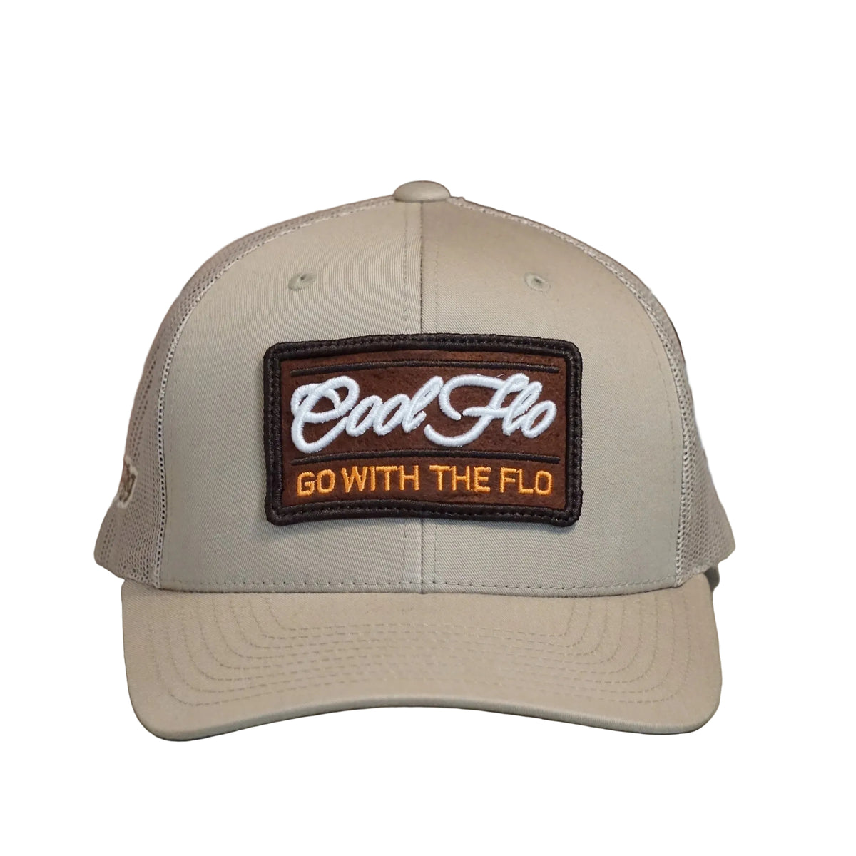 Cool Flo Go With The Flo Trucker Cap - Khaki