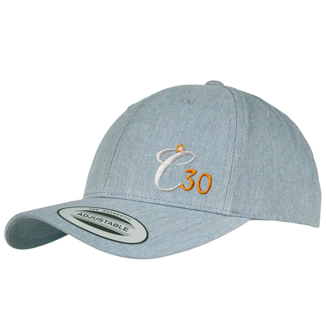 C30 - Heather Grey Baseball Cap