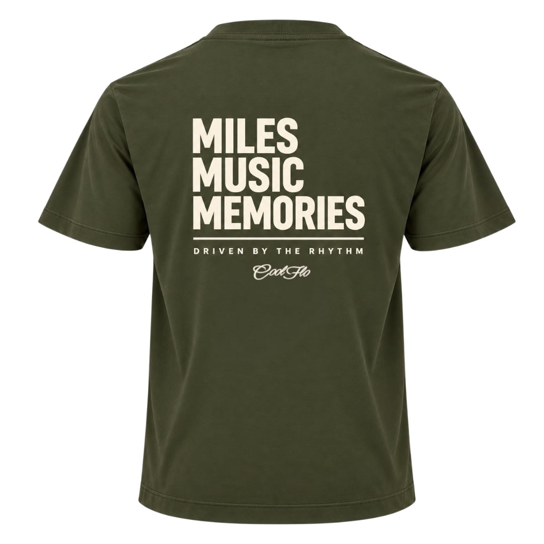 Cool Flo Miles Music Memories T-Shirt