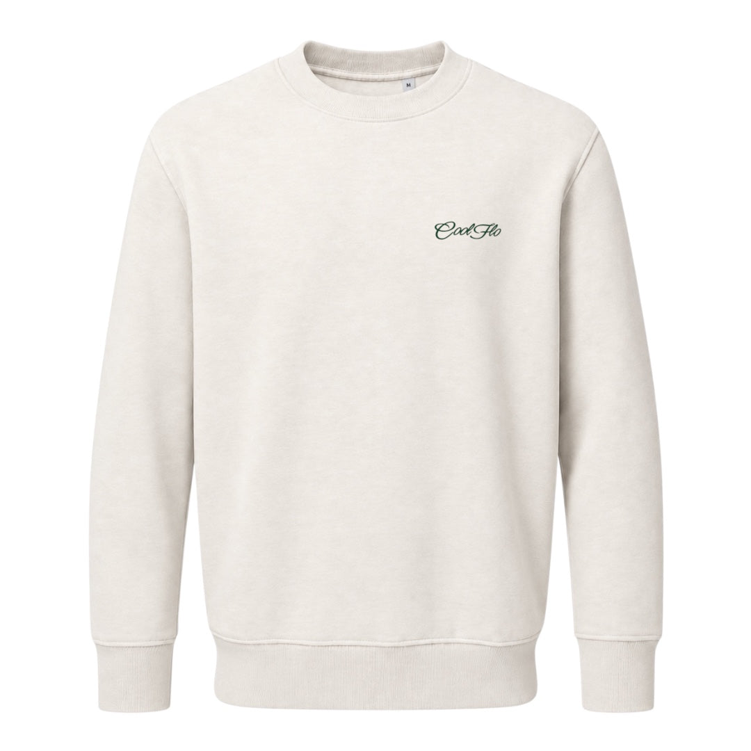 Cool Flo Mini Script Sweatshirt