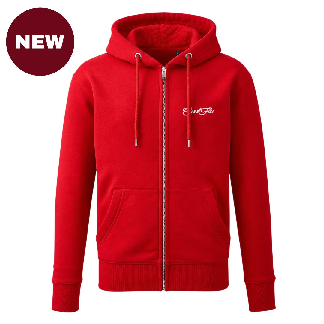 Cool Flo Mini Script Zip Hoody