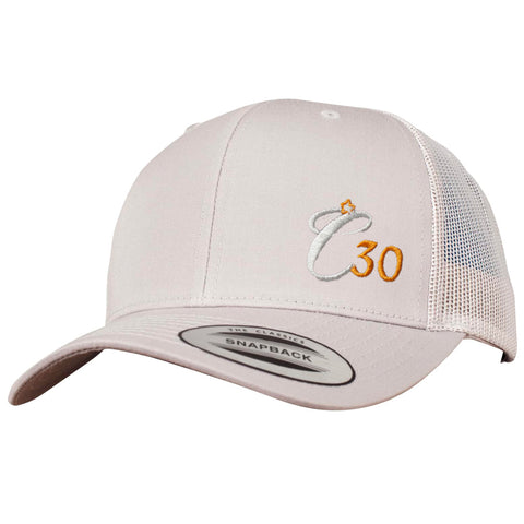 C30 - Grey Snapback Cap