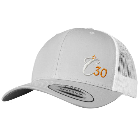 C30 - Grey Snapback Cap