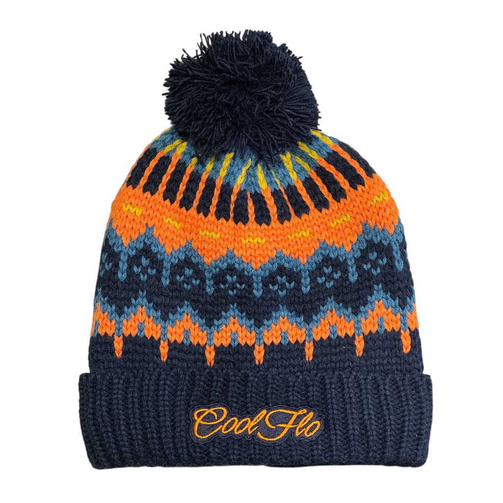 Cool Flo Retro Ski Beanie | Vintage Alpine Style