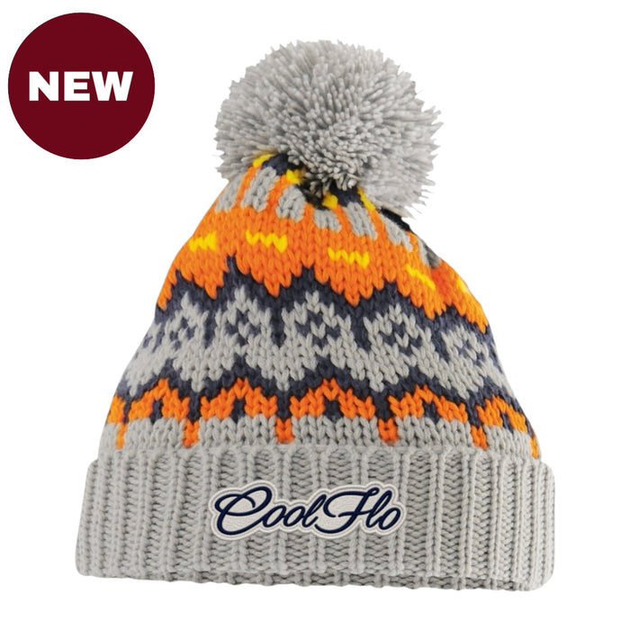 Cool Flo Ski Beanie - Glacier Trails