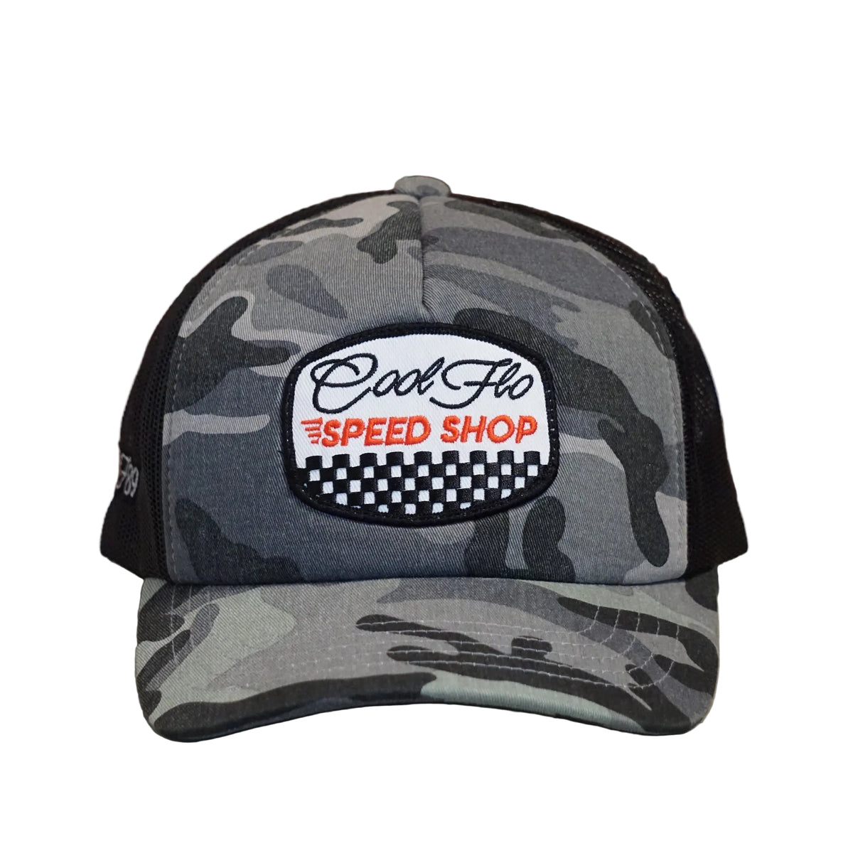 Cool Flo Speed Shop Trucker Cap - Camo